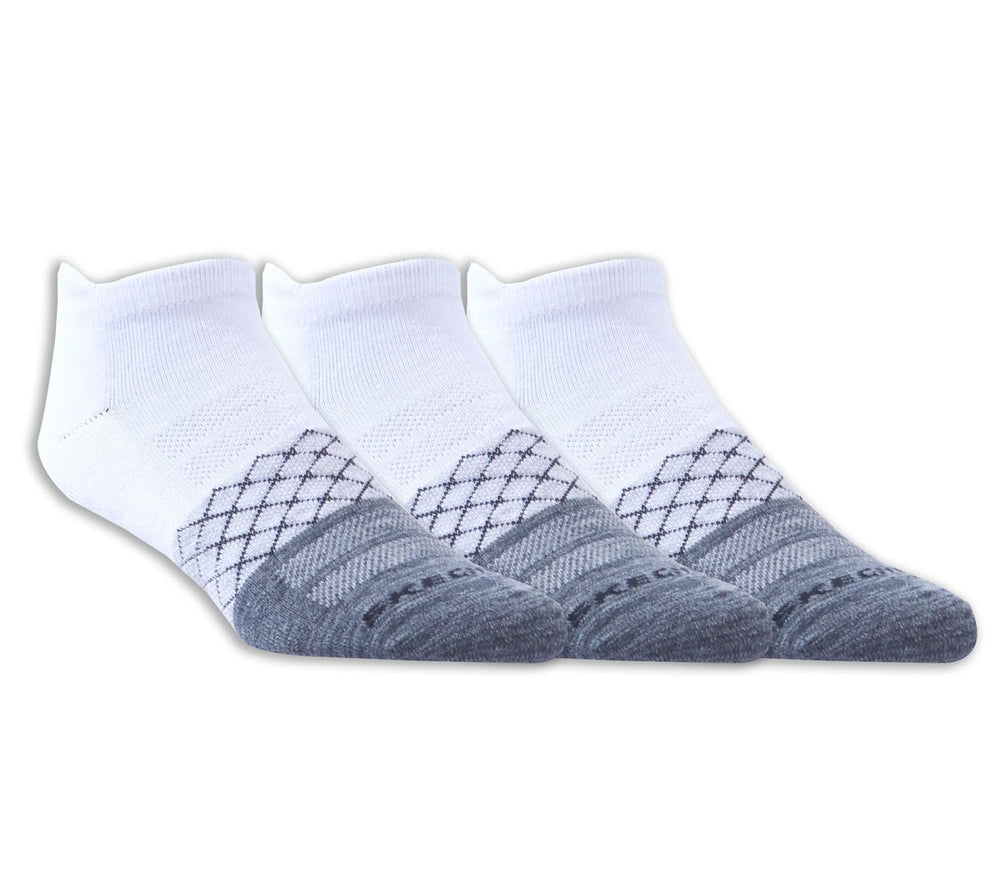 Skechers 3 Pack Diamond Arch Socks