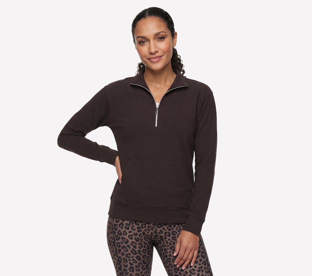 Skechers GO LUXE Rib 1/4 Zip