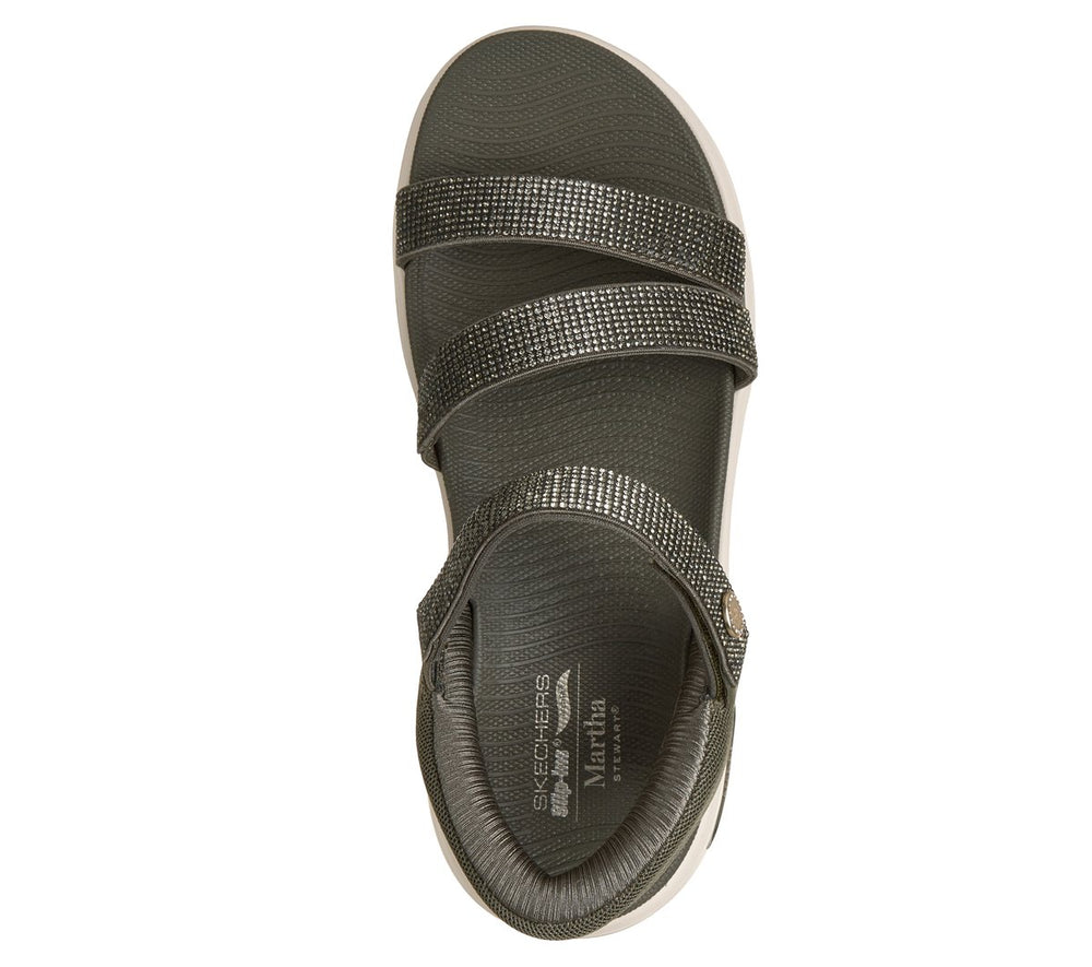 Skechers Slip-ins Martha Stewart: GO WALK Arch Fit 2.0 Sandal - Brilliance