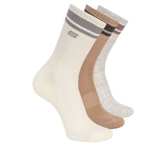 Skechers 3 Pack Men's Lifestyle Crew Socks